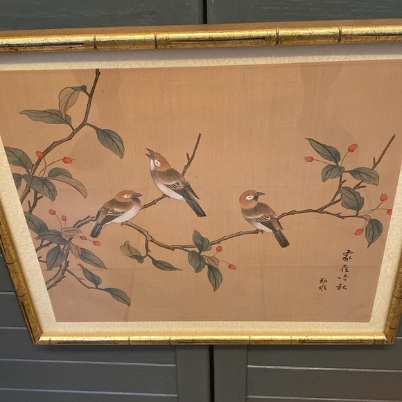 Vintage Traditional Chinese
Silk Painting - Picture 2 of 16